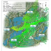 唐山南湖旅游区总体规划暨5A创建计划――凤凰展翅布局图