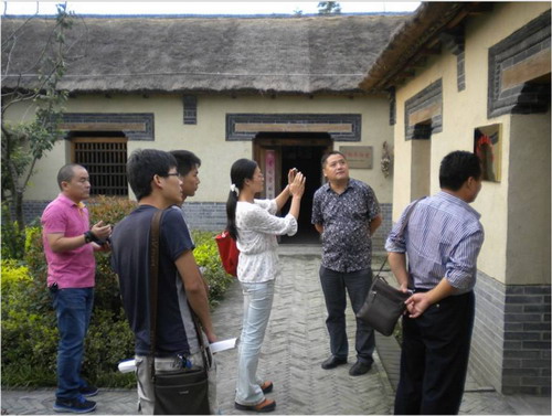 项目组在甲方的陪同下考察临泉县的旅游资源，了解旅游发展状况